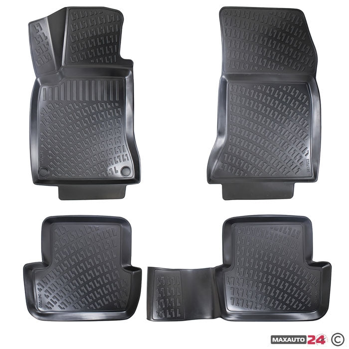 Гумени стелки RizLine съвместими с Mercedes B Class W247 (2018+)