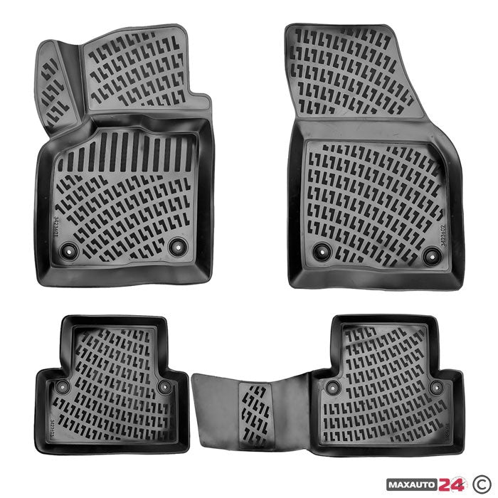 Гумени стелки RizLine съвместими с VW Touareg (2018+)