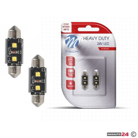 Диодни Крушки 24V Канбъс - LB9814W 41мм