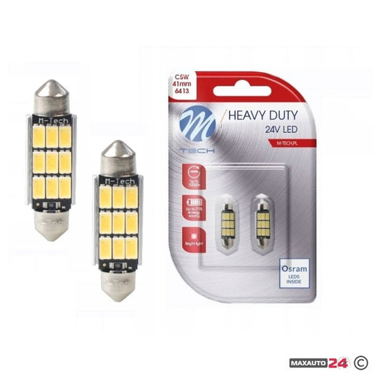 Диодни Крушки 24V Канбъс - LB9816W 41мм