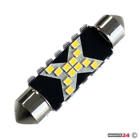 Диодни крушки CAMBUS 12/24V - 82288 - 41мм - 2бр/к-т