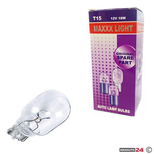 Крушки Maxxx Light Т15 18W - 12V 10 БР/КУТИЯ