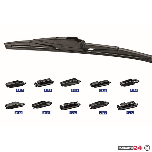 Чистачка Мотохама Задна с 10 Адаптора 11'' 275мм