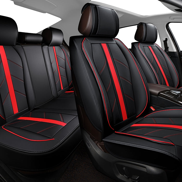 Тапицерия за МПС 1171 - 5 БР/К-Т Черно / Червено