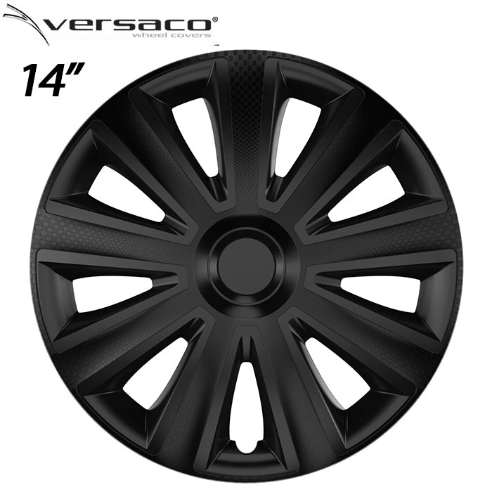 Тасове за джанти 14'' Versaco Carbon Aviator - Black