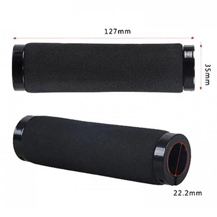 Дръжки за велосипед - 2389  - Червени