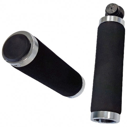 Дръжки за велосипед 2389 - 2бр / к-т - СИВИ