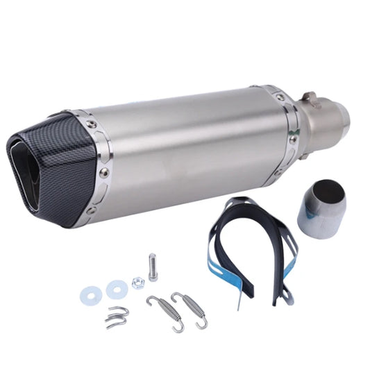 Гърне за мотоциклет PA932 - 40см - СИВО С КАРБОН