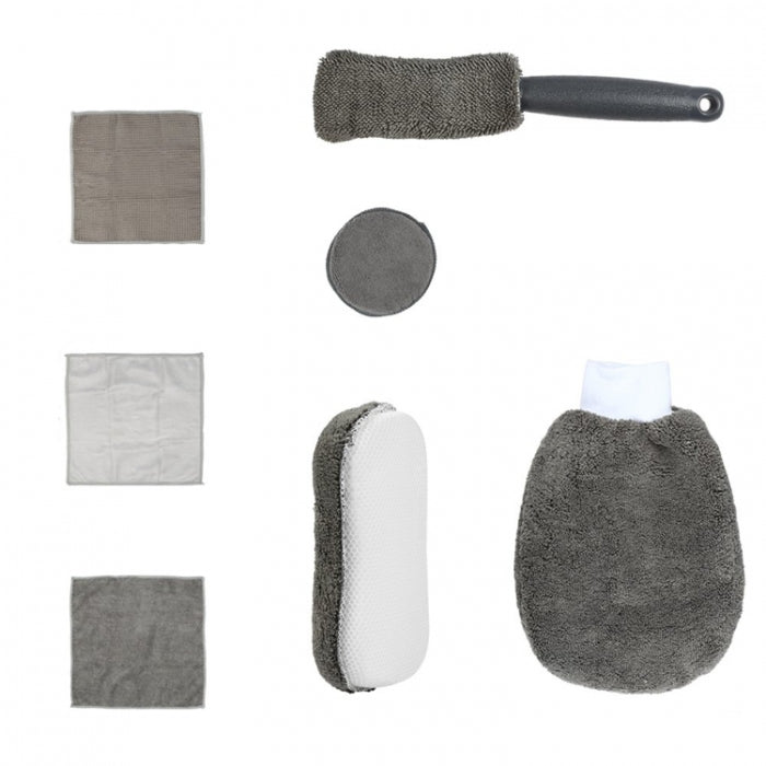 Комплект за почистване на МПС - 9 части