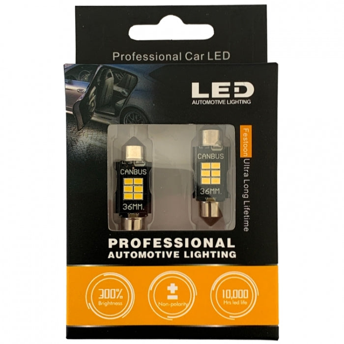 Диодни крушки 28800 - 36мм 2бр/к-т