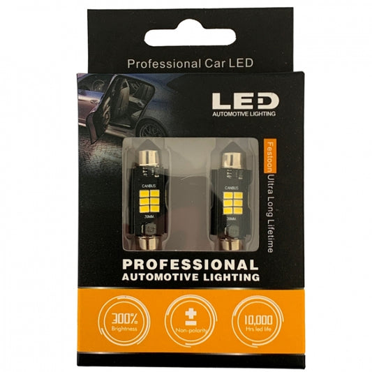 Диодни крушки 28800 - 39мм 2бр/к-т