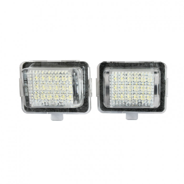 LED плафони регистрационен номер съвместими с Mercedes-Benz C-Class / S-Class / E-Class / CL-Class