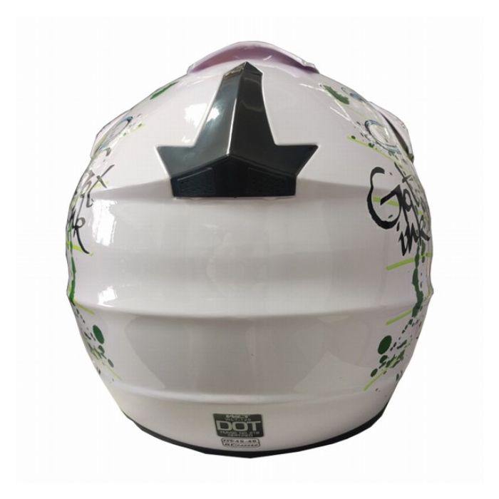 Детска Мотокрос Каска 125 - XXS - White