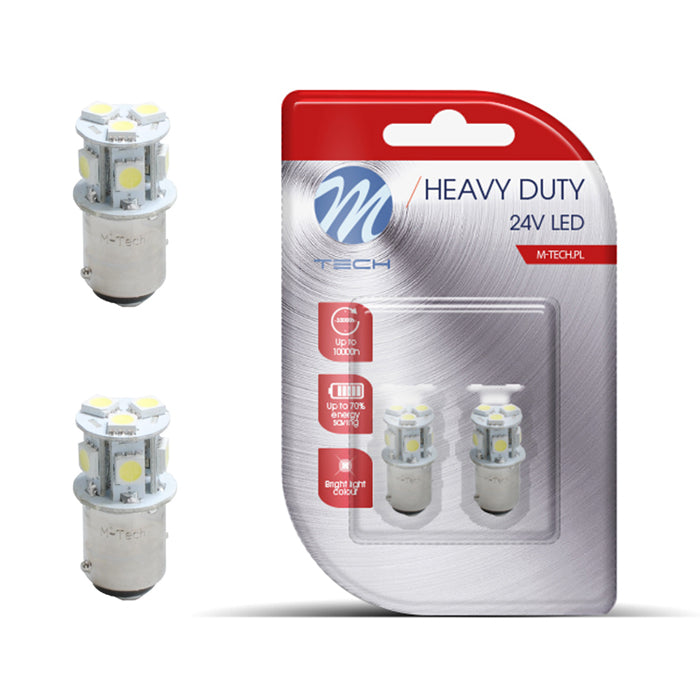 Диодни Крушки M-Tech LB989W 24V  2бр/к-т