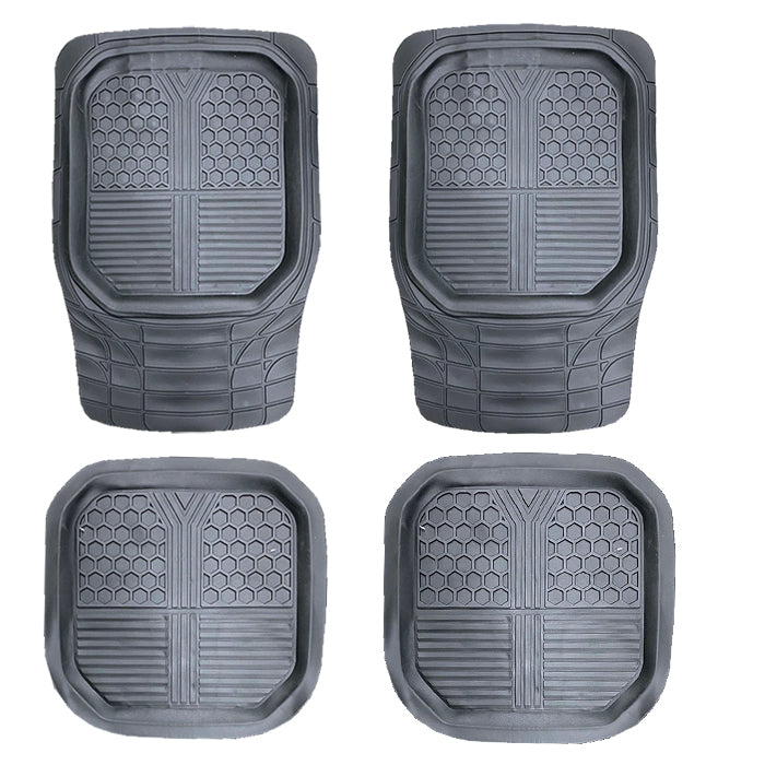 Гумени стелки универсални черни 2420 - 4 бр/к-т