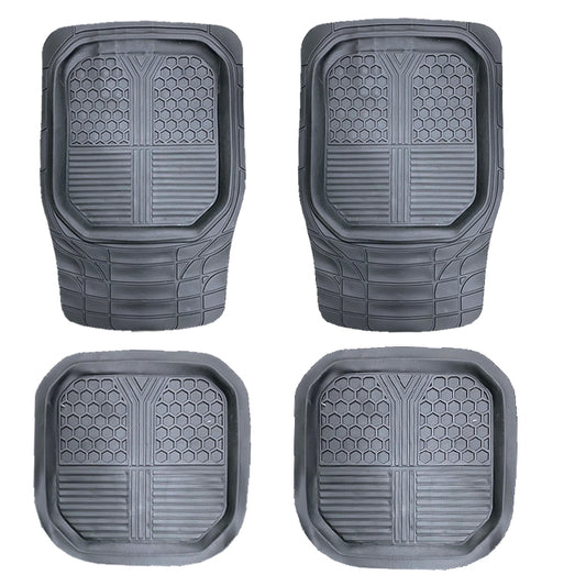 Гумени стелки универсални черни 2420 - 4 бр/к-т