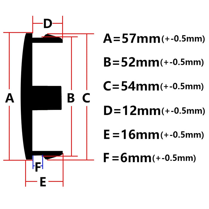 Капаче за Джанта PG230 SPORT 4 БР/К-Т - Сиво