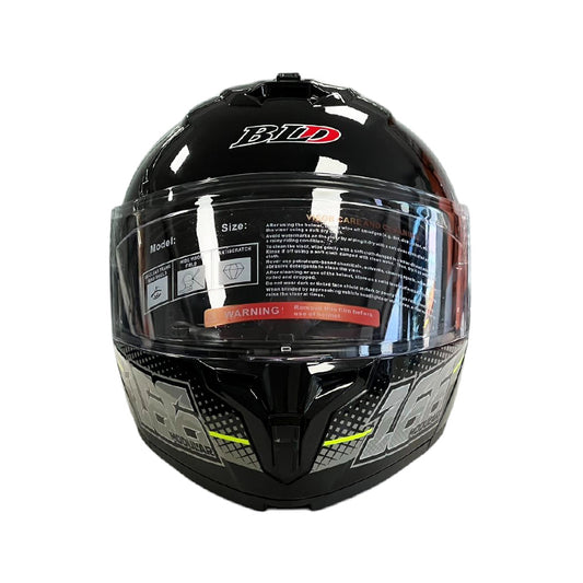 Каска 166 - Размер L - Черно/Неон