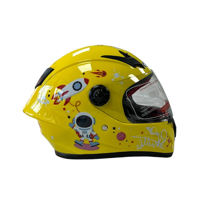 Детска каска 506 - размер S - Жълта