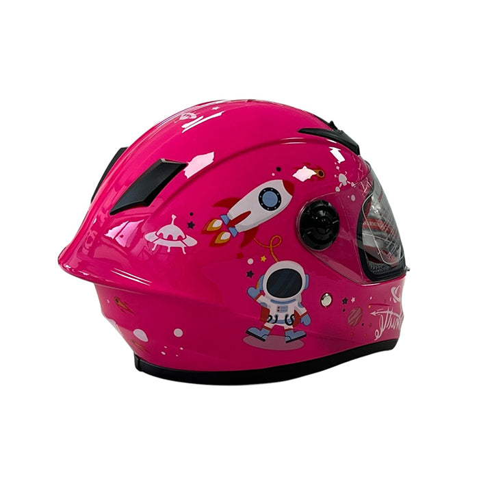 Детска каска 506 - размер М - Розово