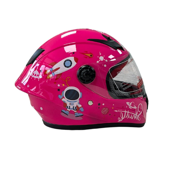 Детска каска 506 - размер М - Розово