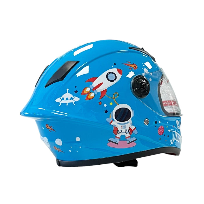 Детска каска 506 - размер M - Синя