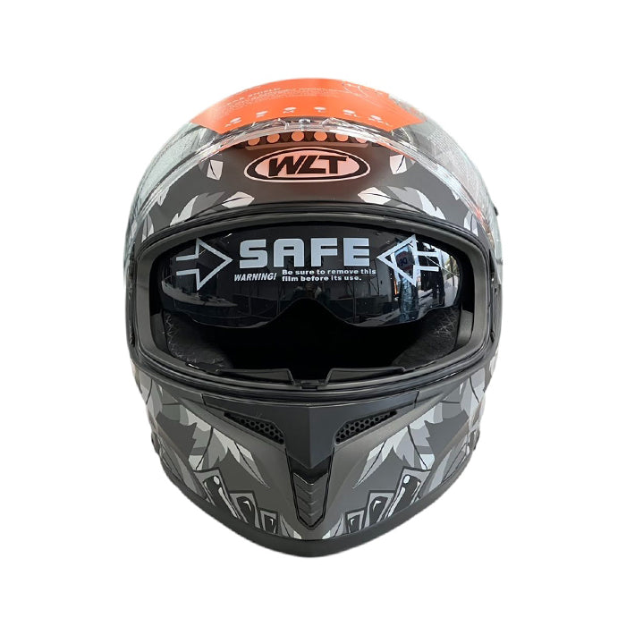 Каска за мотор 108 - размер S - Matt Grey 4