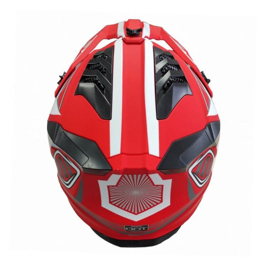 Кросова Каска 127 - M - Red/ White