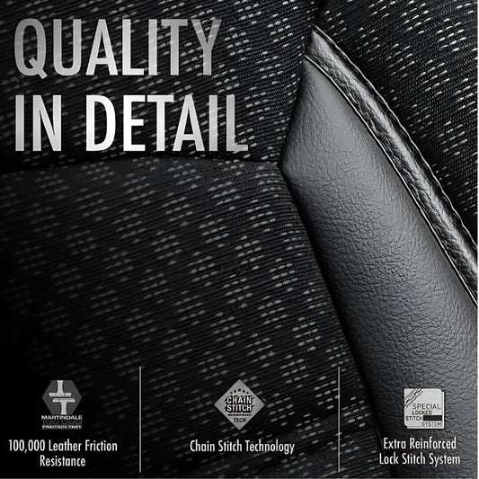 Тапицерия за седалки Otom Sport Plus PLS101 (черно/сиво)