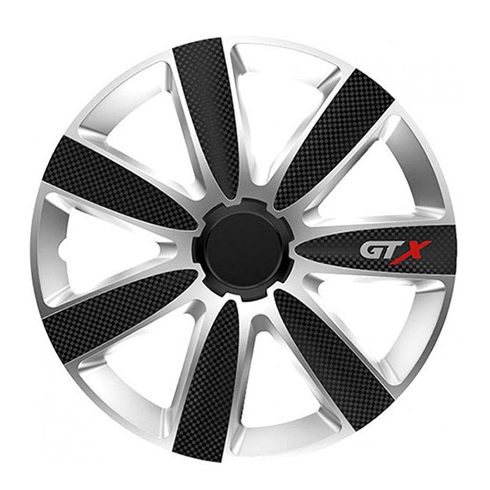 Тасове за джанти 13'' Versaco Carbon GTX - Black/Silver