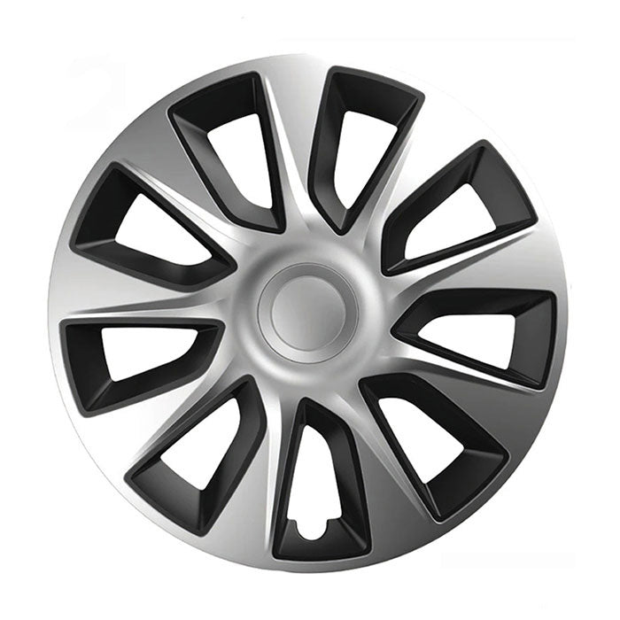 Тасове за джанти 17'' Versaco Stratos Silver / Black